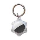 Shockproof Anti-scratch Hexagon Protective Case Cover Key Chain with Hang Loop For AirTag - 1