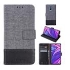 For OPPO R17 Pro MUXMA MX102 Horizontal Flip Canvas Leather Case with Stand & Card Slot & Wallet Function(Black) - 1