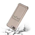 TPU Dropproof Protective Back Case with Card Slot For iPhone 8 Plus / 7 Plus(Gray) - 3