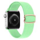 8-shaped Buckle Nylon Watch Band For Apple Watch Ultra 49mm&Watch Ultra 2 49mm / Series 9&8&7 45mm / SE 3&SE 2&6&SE&5&4 44mm / 3&2&1 42mm(Green) - 1