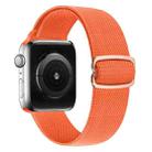 8-shaped Buckle Nylon Watch Band For Apple Watch Ultra 49mm / Series 8&7 45mm / SE 2&6&SE&5&4 44mm / 3&2&1 42mm(Bright Orange) - 1