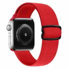 8-shaped Buckle Nylon Watch Band For Apple Watch Ultra 49mm&Watch Ultra 2 49mm / Series 9&8&7 45mm / SE 3&SE 2&6&SE&5&4 44mm / 3&2&1 42mm(Red) - 1