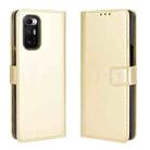 For Xiaomi Mi Mix Fold Crazy Horse Texture Horizontal Flip Leather Case with Holder & Card Slots & Lanyard(Gold) - 1