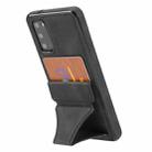 For Samsung Galaxy S20 Ultra-thin Shockproof Protective Case with Holder & Metal Magnetic Function(Black) - 5