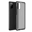 For Samsung Galaxy A03s 164mm Four-corner Shockproof TPU + PC Protective Case(Black) - 1