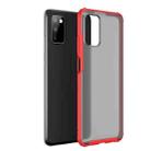 For Samsung Galaxy A03s 164mm Four-corner Shockproof TPU + PC Protective Case(Red) - 1