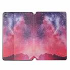 For Samsung Galaxy Tab S6 Lite 10.4 P610/P615 Dual-folding Coloured Drawing Voltage Horizontal Flip PU Leather Case with Holder & Sleep / Wake-up Function(Starry Sky) - 1