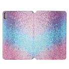 For Huawei Mate Pad 10.4 Dual-folding Coloured Drawing Voltage Horizontal Flip PU Leather Case with Holder & Sleep / Wake-up Function(Rainbow Sand) - 1