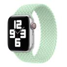 Metal Head Braided Nylon Solid Color Watch Band For Apple Watch Series 9&8&7 41mm / SE 3&SE 2&6&SE&5&4 40mm / 3&2&1 38mm, Size:XS 128mm(Green) - 1