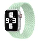 Metal Head Braided Nylon Solid Color Watch Band For Apple Watch Series 8&7 41mm / SE 2&6&SE&5&4 40mm / 3&2&1 38mm, Size:S 135mm(Green) - 1