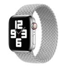 Metal Head Braided Nylon Solid Color Watch Band For Apple Watch Ultra 49mm&Watch Ultra 2 49mm / Series 9&8&7 45mm / SE 3&SE 2&6&SE&5&4 44mm / 3&2&1 42mm, Size:L 165mm(Pearl White) - 1