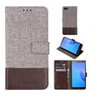 For Huawei Y5 lite (2018) MUXMA MX102 Horizontal Flip Canvas Leather Case with Stand & Card Slot & Wallet Function(Brown) - 1