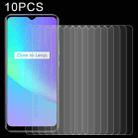 For OPPO Realme C25 10 PCS 0.26mm 9H 2.5D Tempered Glass Film - 1