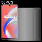 For OPPO Realme C12 50 PCS 0.26mm 9H 2.5D Tempered Glass Film - 1