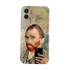 Shockproof Oil Painting TPU Protective Case For iPhone 12(Take Pictures) - 1