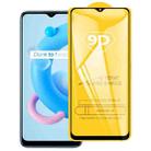 For OPPO Realme C20 9D Full Glue Full Screen Tempered Glass Film - 1