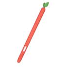 For Samsung Galaxy Tab S6 Lite P610 / P615 Fruit and Vegetable Shape Stylus Silicone Protective Case(Small Strawberry) - 1