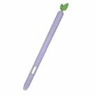 For Samsung Galaxy Tab S6 Lite P610 / P615 Fruit and Vegetable Shape Stylus Silicone Protective Case(Small Grapes) - 1