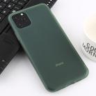 For iPhone 11 Pro Shockproof Liquid Latex Soft Protective Case(Dark Green) - 1