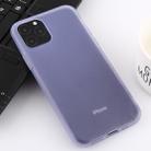 For iPhone 11 Pro Shockproof Liquid Latex Soft Protective Case(Purple) - 1