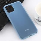 For iPhone 11 Pro Max Shockproof Liquid Latex Soft Protective Case(Blue) - 1