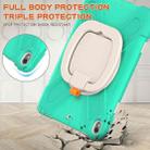 For iPad Pro 10.5 2017 / Air 10.5 2019 Silicone + PC Protective Case with Holder & Shoulder Strap(Mint Green) - 4