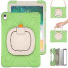 For iPad Pro 10.5 2017 / Air 10.5 2019 Silicone + PC Protective Case with Holder & Shoulder Strap(Matcha Green) - 3