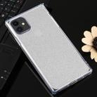 For iPhone 11 Glitter Powder TPU Protective Case(Silver) - 1