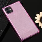 For iPhone 11 Glitter Powder TPU Protective Case(Pink) - 1