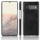 For Google Pixel 6 Pro Shockproof Litchi Texture PC + PU Case(Black) - 1