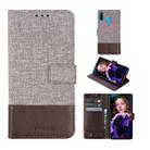 For Huawei P30 Lite MUXMA MX102 Horizontal Flip Canvas Leather Case with Stand & Card Slot & Wallet Function(Brown) - 1