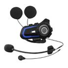 WUPP CS-1412A1 Bluetooth 5.1 S2 Motorcycle Helmet Full Duplex Bluetooth Intercom Headset Earphone(Blue) - 1