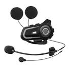 WUPP CS-1412C1 Bluetooth 5.1 S2 Motorcycle Helmet Full Duplex Bluetooth Intercom Headset Earphone(Grey) - 1