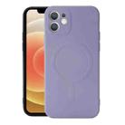 Liquid Silicone Full Coverage Shockproof Magsafe Case For iPhone 11 Pro(Grey) - 1