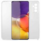 For Samsung Galaxy A82 5G PC+TPU Ultra-thin Double-sided Full Coverage Transparent Soft Case - 1