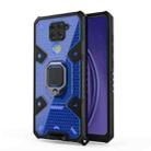 For Xiaomi Redmi Note 9 Space PC+TPU Ring Holder Protective Case(Blue) - 1