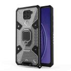 For Xiaomi Redmi Note 9 Space PC+TPU Ring Holder Protective Case(Grey) - 1