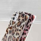 Shell Leopard Pattern Soft TPU Straight-Edge Protective Case For iPhone 12 Pro Max(Purple) - 3
