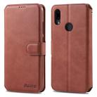 For Xiaomi Redmi 7 AZNS Calf Texture Magnetic Horizontal Flip PU Leather Case with Holder & Card Slots & Photo Frame(Blown) - 1