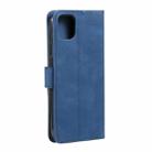 For Xiaomi Mi 11 Three-color Stitching Calf Texture Horizontal Flip Leather Case with Holder & Card Slots & Wallet(Blue) - 3