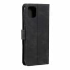 For Xiaomi Mi 11 Three-color Stitching Calf Texture Horizontal Flip Leather Case with Holder & Card Slots & Wallet(Black) - 3