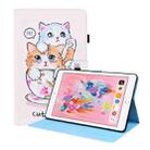 Animal Pattern Horizontal Flip Leather Case with Holder & Card Slots & Photo Frame & Sleep / Wake-up Function For iPad 9.7 2018 / 2017(Cat Brothers) - 1