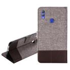 For Huawei Honor Note 10 MUXMA MX102 Horizontal Flip Canvas Leather Case with Stand & Card Slot & Wallet Function(Brown) - 1