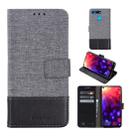 For Huawei Honor V20 MUXMA MX102 Horizontal Flip Canvas Leather Case with Stand & Card Slot & Wallet Function(Black) - 1