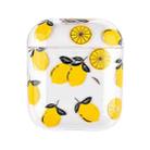 Bronzing Fruit Pattern PC Earphone Hard Protective Case For AirPods 1 / 2(F10) - 1