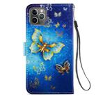 Painted Pattern Horizontal Flip Leather Case with Holder & Card Slots & Photo Frame For iPhone 11 Pro Max(Phnom Penh Butterfly) - 3