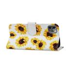 Painted Pattern Horizontal Flip Leather Case with Holder & Card Slots & Photo Frame For iPhone 11 Pro(Sunflower) - 5