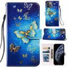 Painted Pattern Horizontal Flip Leather Case with Holder & Card Slots & Photo Frame For iPhone 11 Pro(Phnom Penh Butterfly) - 1