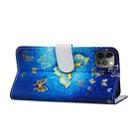 For iPhone 12 Pro Max Painted Pattern Horizontal Flip Leather Case with Holder & Card Slots & Photo Frame(Phnom Penh Butterfly) - 5