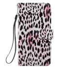For iPhone 12 / 12 Pro Painted Pattern Horizontal Flip Leather Case with Holder & Card Slots & Photo Frame(Leopard) - 2